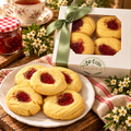 Homemade Strawberry Jam Drop Biscuits – Box of 8