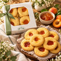 Homemade Apricot Jam Drop Biscuits – Box of 8