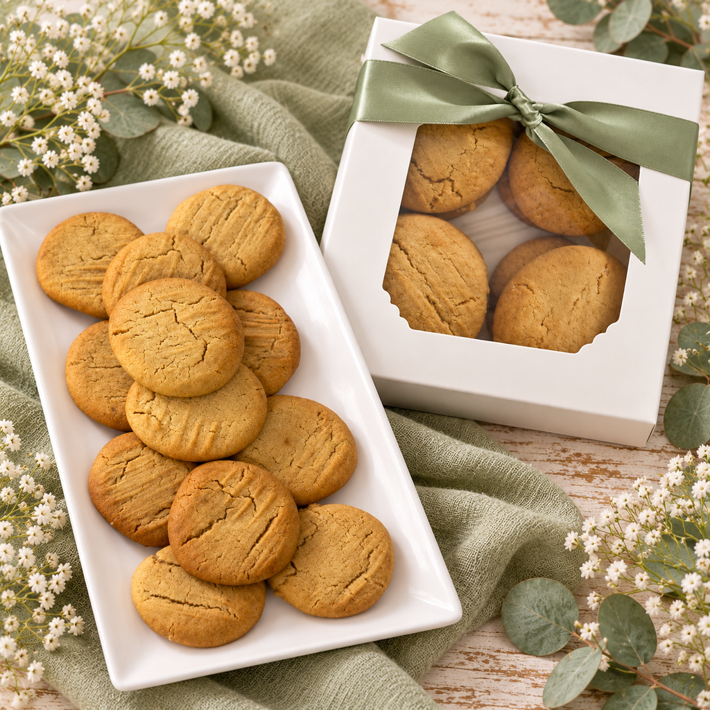 Homestead Ginger Spice Biscuits – Box of 8