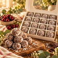 Homemade Cherry Coconut Balls – Box of 16