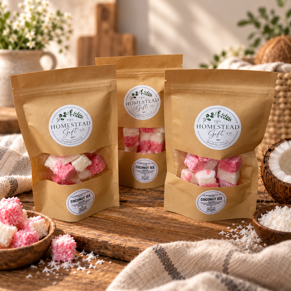 The Homesteads Coconut Ice