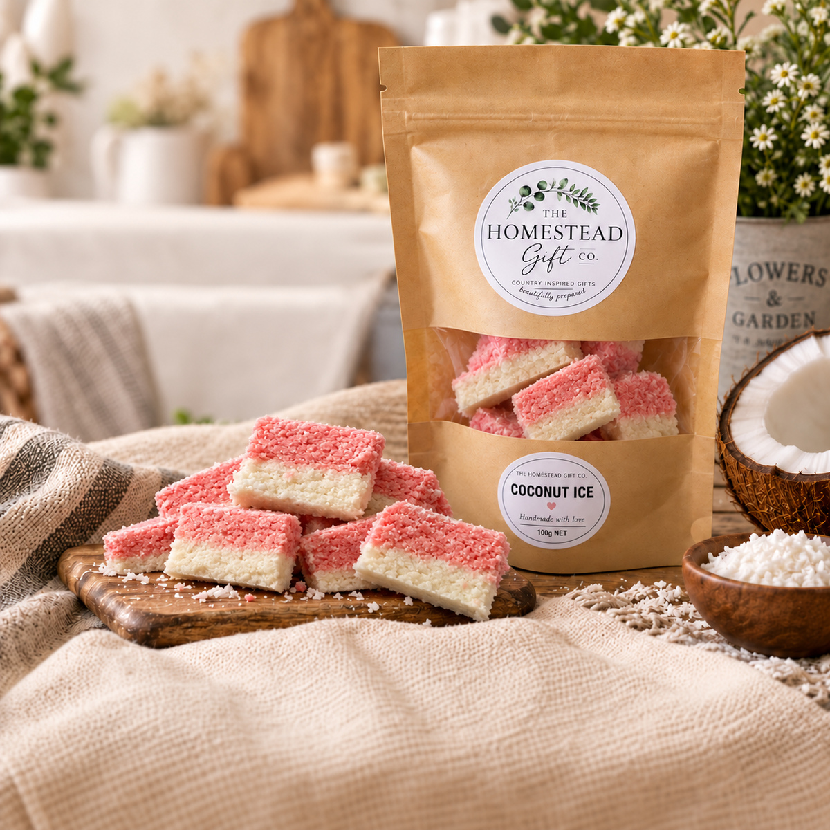 The Homesteads Coconut Ice