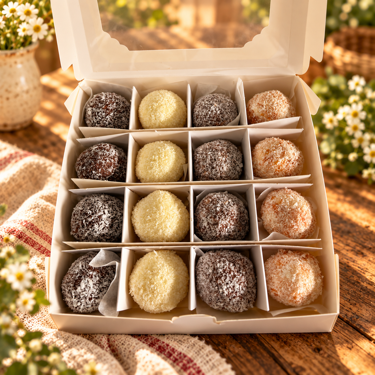 Homemade Sweet Treats Variety Box – 16 Pieces (PRE-ORDER)